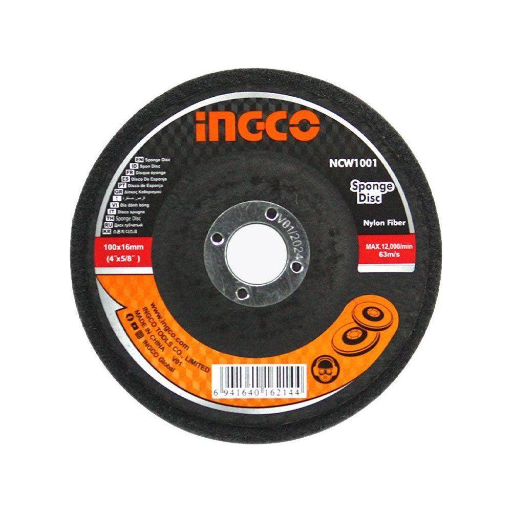Ingco NCW1001 Non-Woven Cloth Wheel - KHM Megatools Corp. Ingco NCW1001 Non-Woven Cloth Wheel - KHM Megatools Corp.